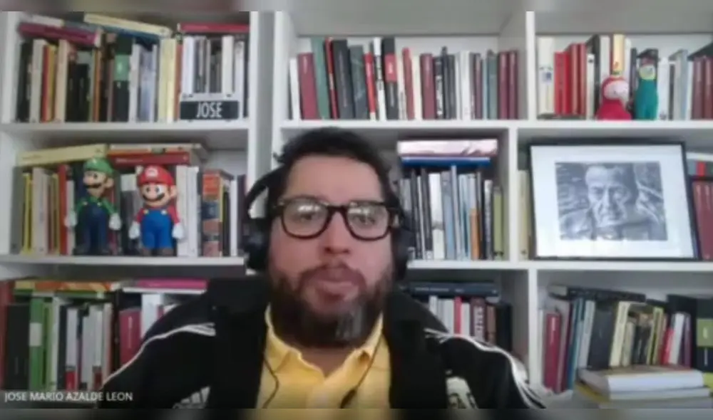 Mario Azalde se encuentra en el ojo de la tormenta luego de sus aseveraciones en medio de su clase. Foto: Captura video Facebook. Mario Azalde se encuentra en el ojo de la tormenta luego de sus aseveraciones en medio de su clase. Foto: Captura video Facebook.