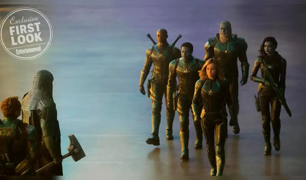 Capitana Marvel: Filtran nuevas imágenes de la película [VIDEO]