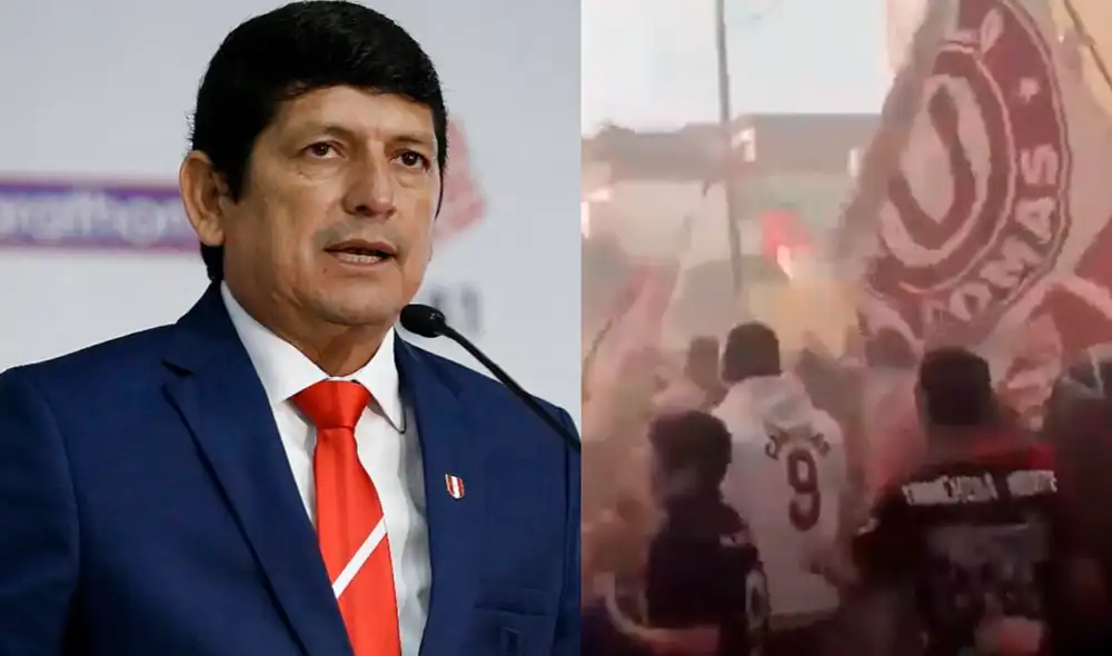 Liga 1 Movistar: Agustín Lozano habló sobre la aglomeración de hinchas de Universitario.