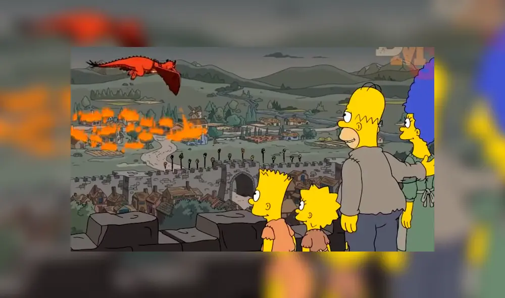 Game of Thrones: Los Simpson predijeron el ataque de Daenerys con Drogon [VIDEO]