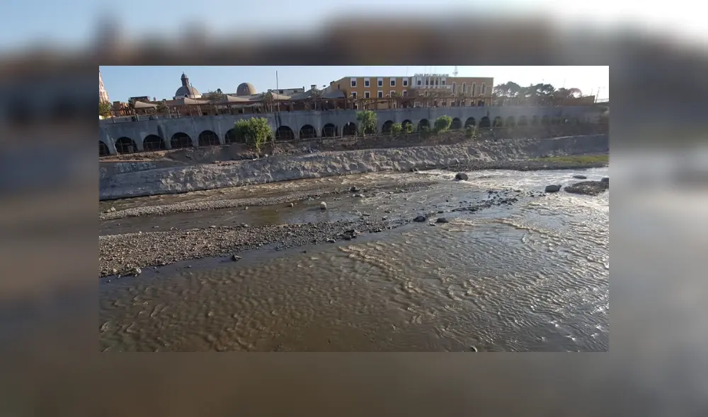Río Rímac aún se halla contaminado en la zona urbana de Lima. Foto: URPI-GLR