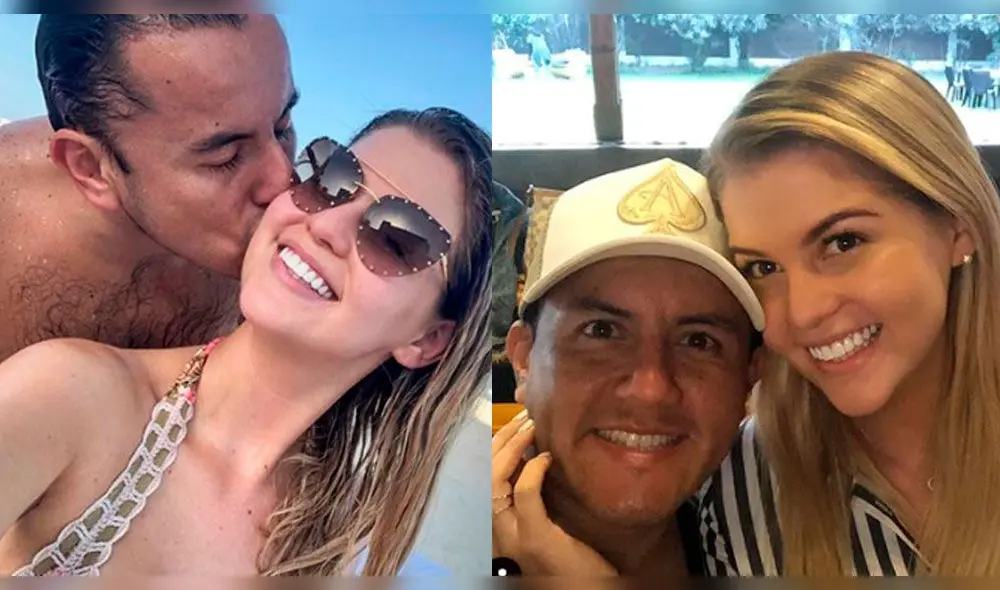 Brunella Horna y Richard Acuña