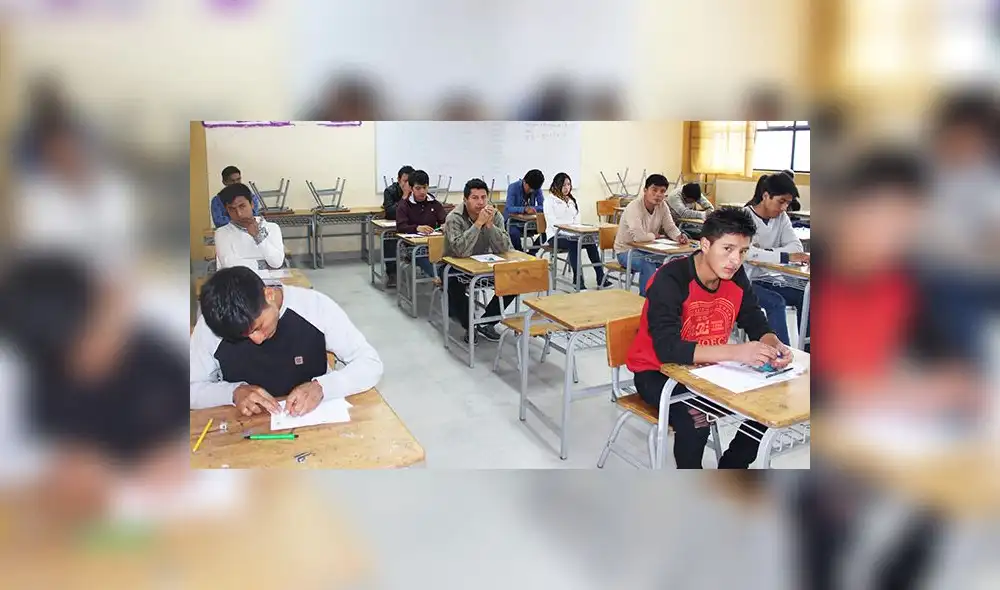 Examen de admisión en la Universidad Nacional Autónoma de Huanta