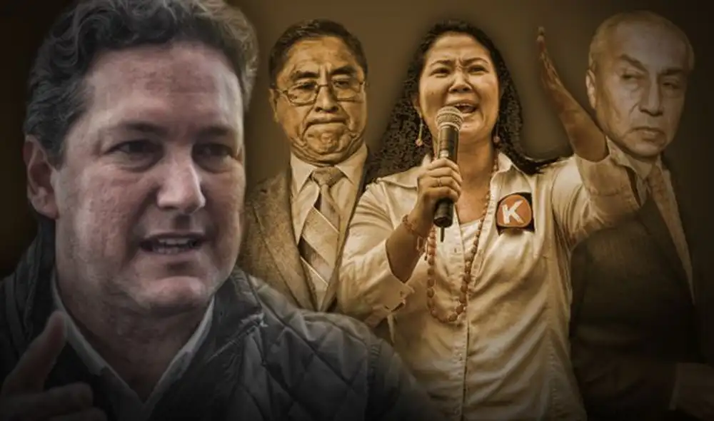 Salaverry reveló nexos entre Keiko Fujimori con César Hinostroza y Pedro Chávarry. Foto: composición La República.