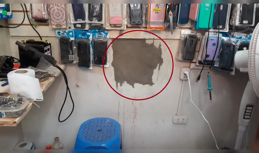 Delincuentes realizaron forado para robar casa de cambios en Talara