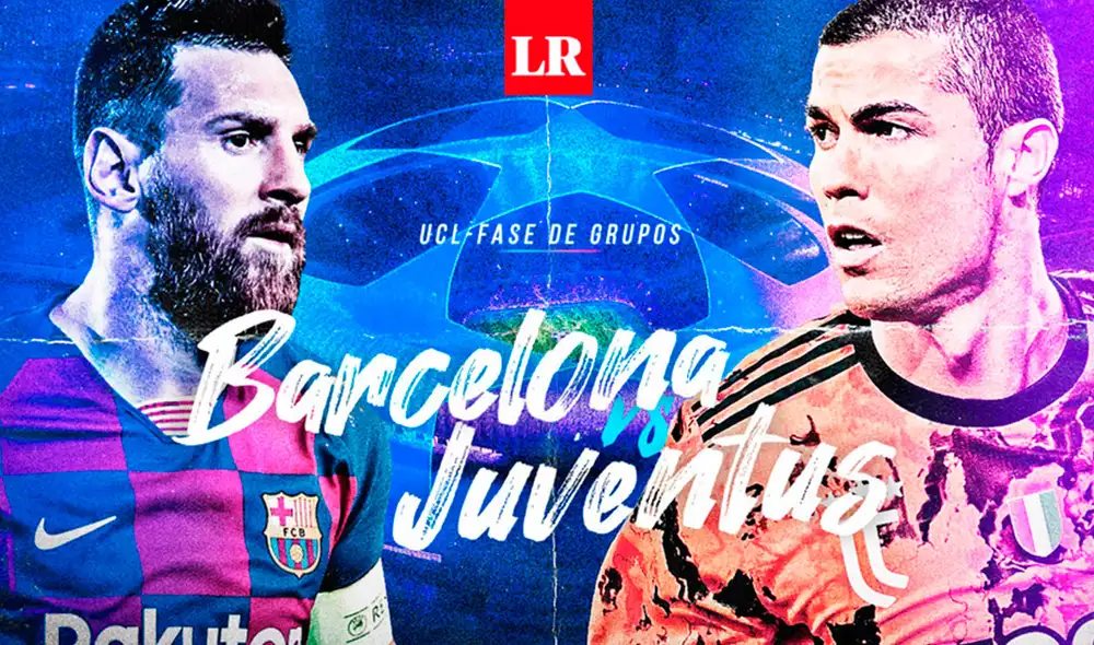 Lionel Messi y Cristiano Ronaldo volverán a enfrentarse por Champions League. Gráfica: Fabrizio Oviedo/La República.