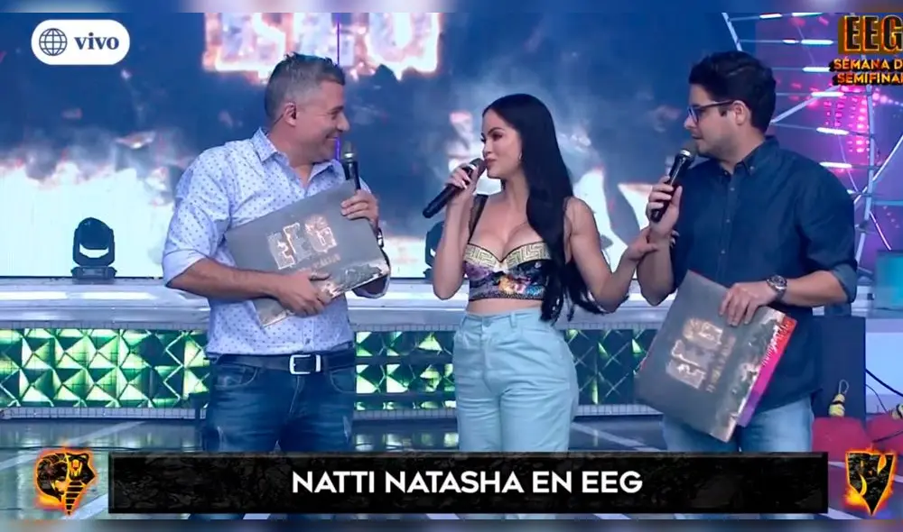 Natti Natasha impresiona a los conductores de EEG con atrevido atuendo [VIDEO]