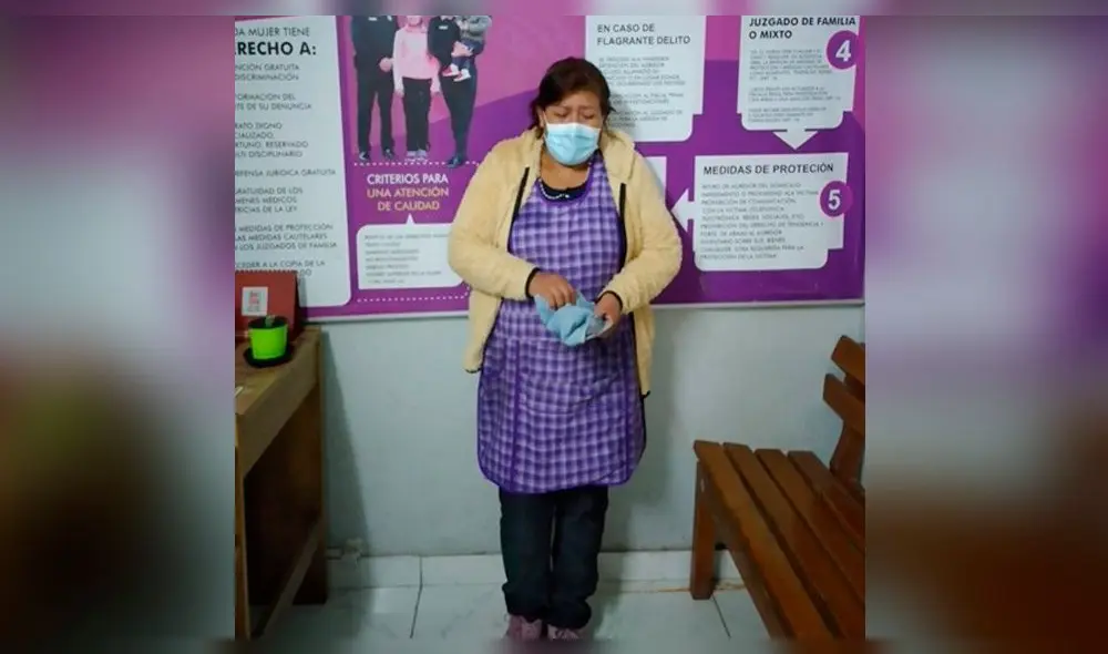 Cusco. Luego de concretar su denuncia, la mujer fue detenida. Foto: PNP