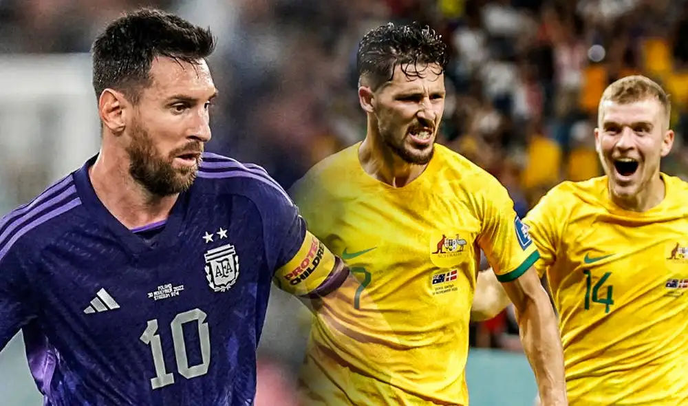 Argentina vs. Australia jugarán en el estadio Ahmad Bin Ali. Foto: composición Fabrizio Oviedo/LR