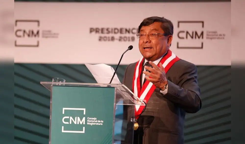 Presidente del CNM afirma que se investiga al jefe de la ONPE con celeridad Presidente del CNM afirma que se investiga al jefe de la ONPE con celeridad