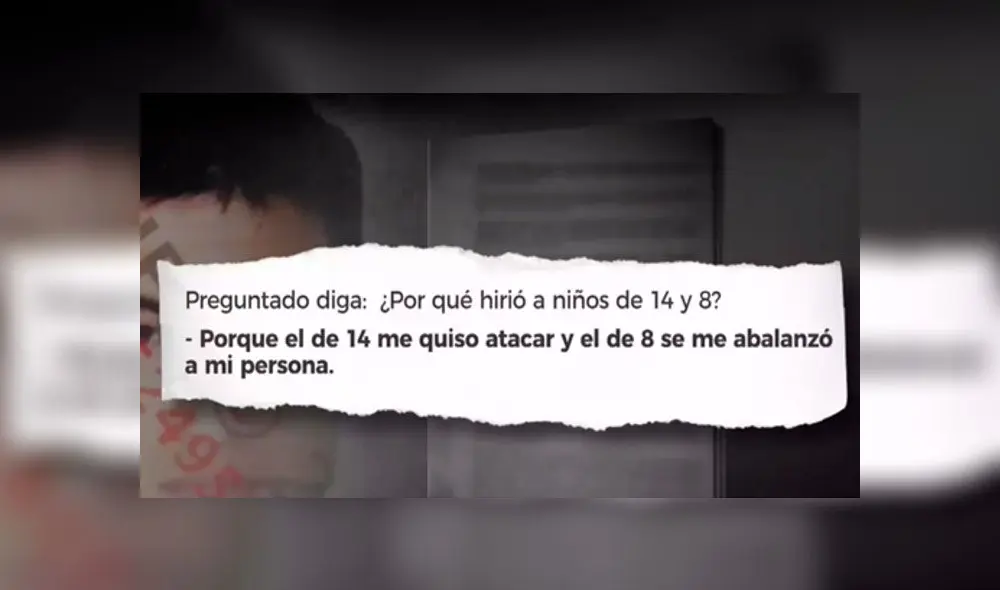 Feminicida intentó victimizarse cuando Policía Nacional lo interrogó. Créditos: Captura América Noticias. Feminicida intentó victimizarse cuando Policía Nacional lo interrogó. Créditos: Captura América Noticias.