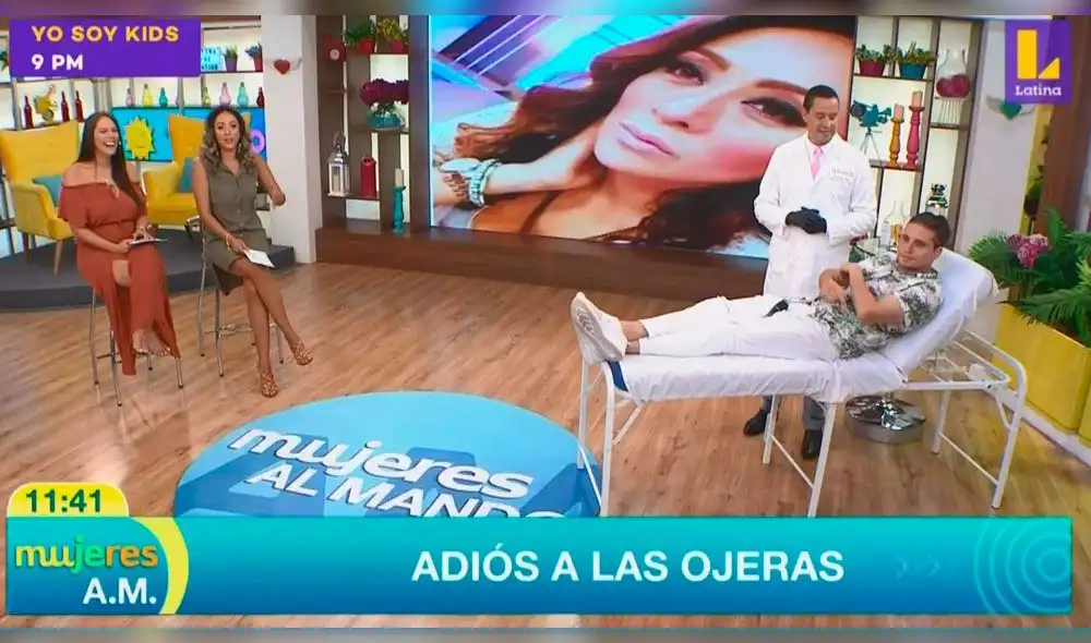 Cathy Sáenz en Mujeres al mando Foto: captura Cathy Sáenz en Mujeres al mando Foto: captura