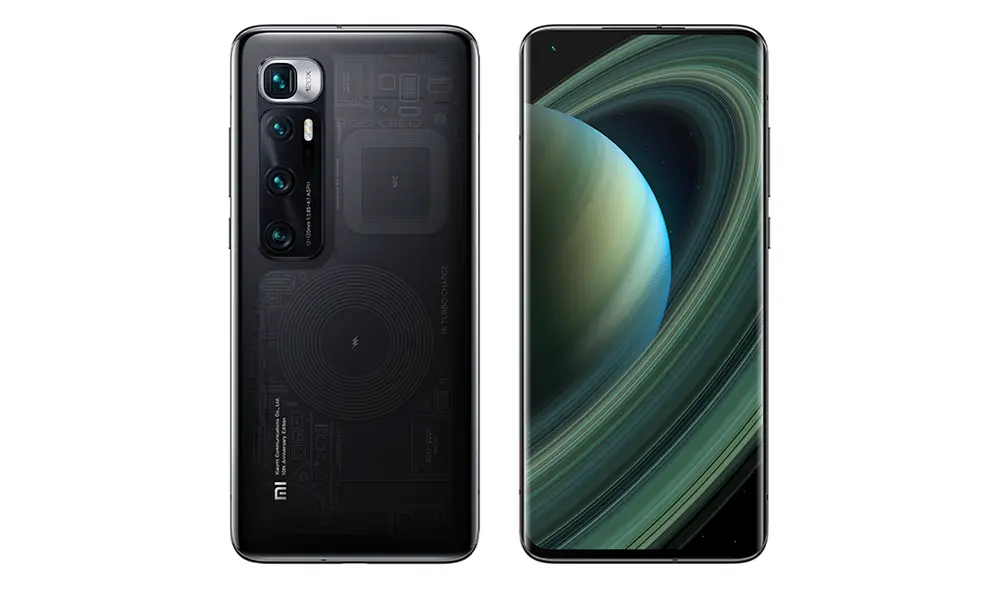 Diseño del Xiaomi Mi 10 Ultra. | Foto: Xiaomi