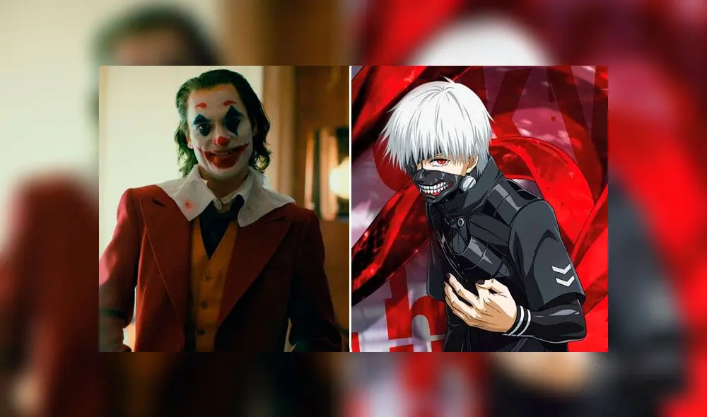Joker es homenajeado por el artista de Tokyo Ghoul. Créditos: Composición