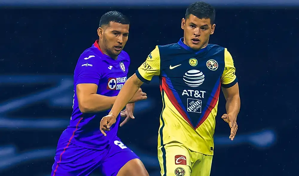 Cruz Azul vs América EN VIVO por fecha 12 de la Liga MX. Foto: Twitter