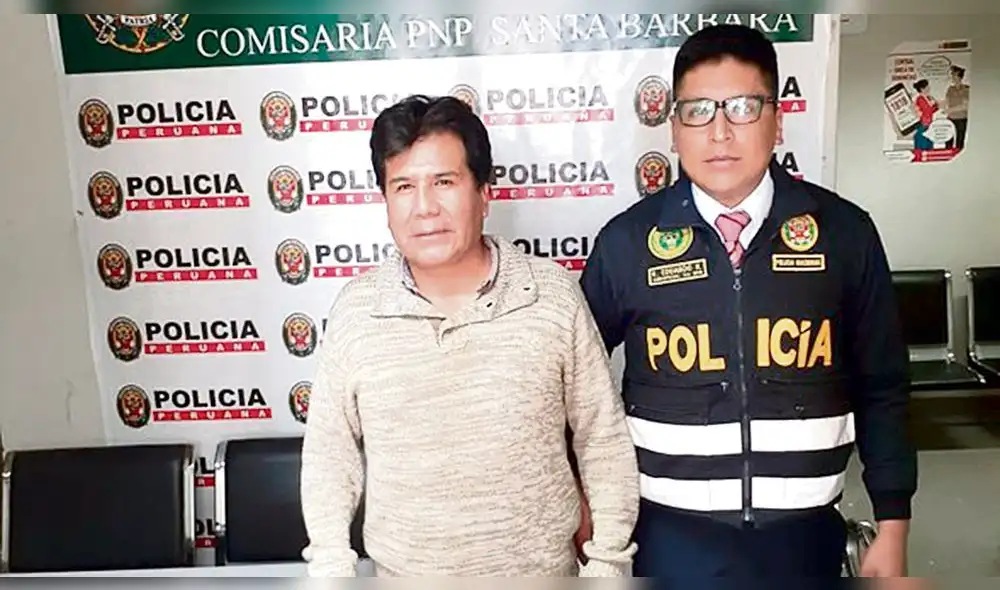 detenido. Roger Puma fue llevado a una dependencia policial. detenido. Roger Puma fue llevado a una dependencia policial.
