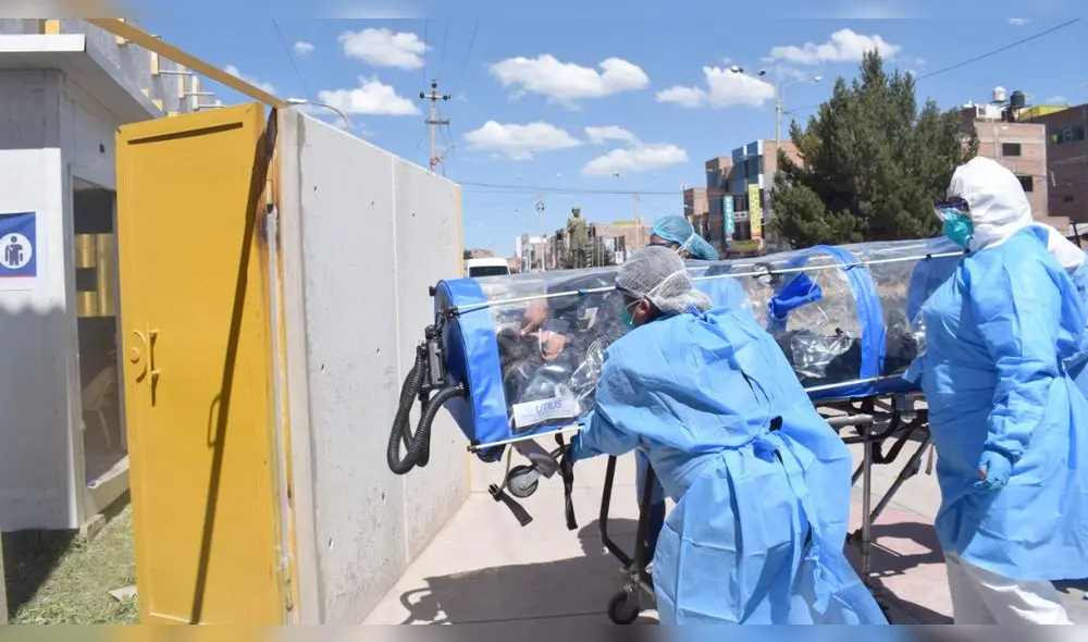 Contagio de coronavirus en personal médico de Puno va en aumento.