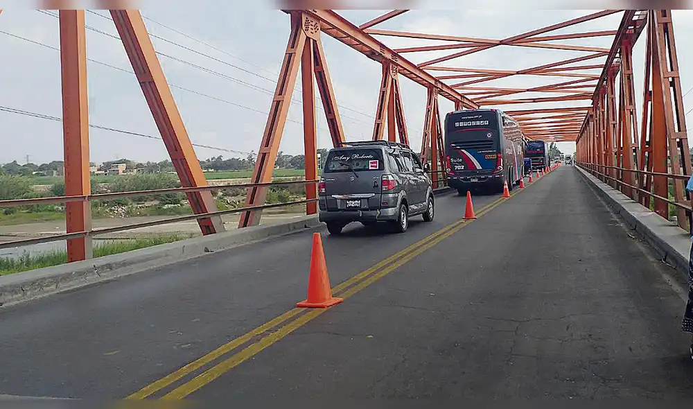 ProVías inicia trabajos de reparación de losas del puente Reque [VIDEO]