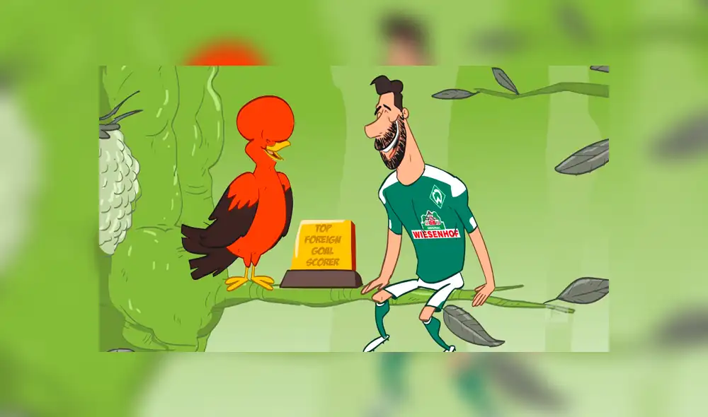 Bundesliga celebra con divertida caricatura el récord que le quitó Lewandowski a Pizarro [VIDEO]