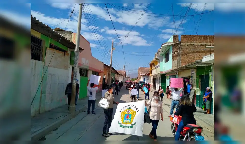 Protestas Olmos por el nuevo coronavirus. Protestas Olmos por el nuevo coronavirus.