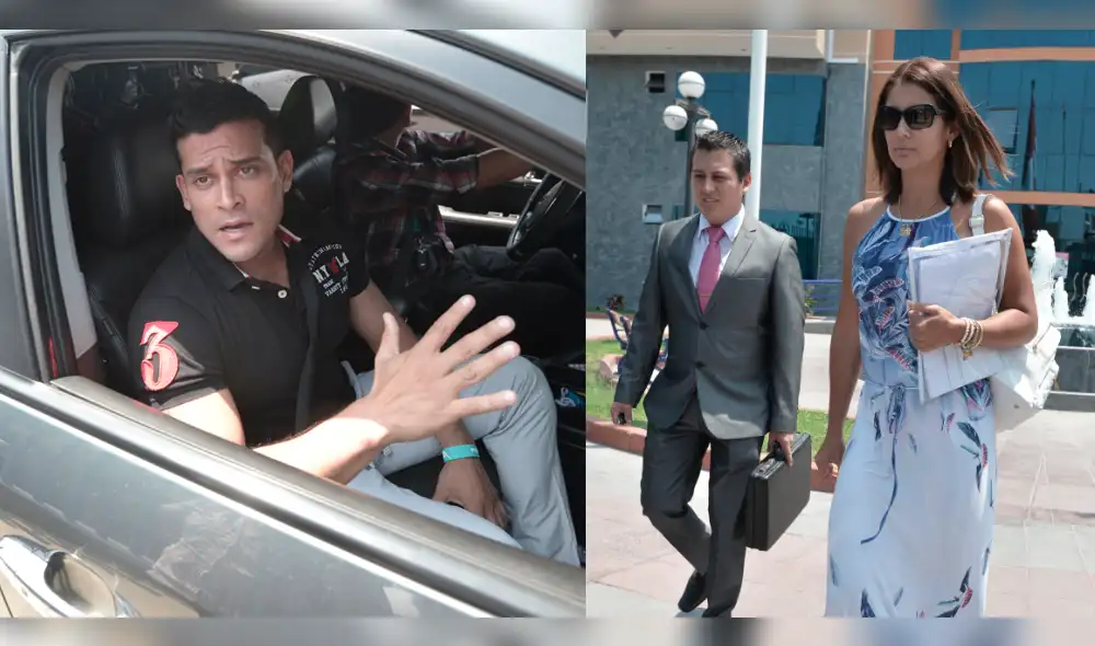 Karla Tarazona demanda a Christian Domínguez y cantante se pronuncia