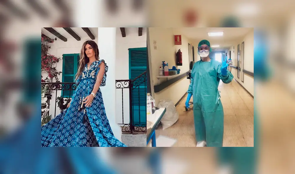 La modelo al principio tenía miedo por exponer a su familia, después sintió impotencia de ver a tanta gente morir por coronavirus. (Foto: Composición)