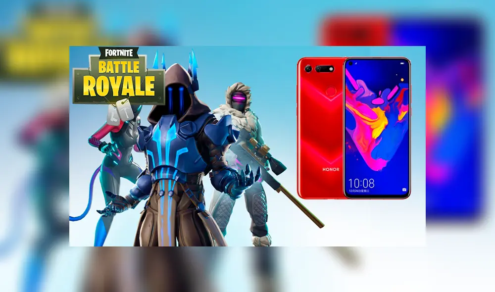 Honor View 20 | Fortnite brindará skin exclusiva para usuarios de este celular [FOTOS]