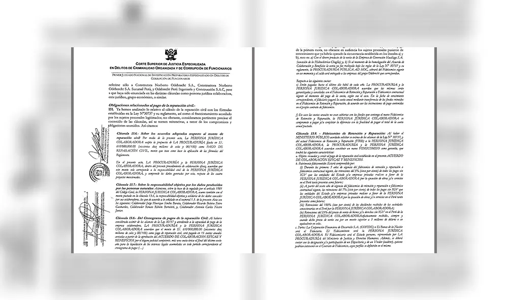 Rafael Vela : “Vamos a respetar el acuerdo con Odebrecht a pesar de no ser popular”