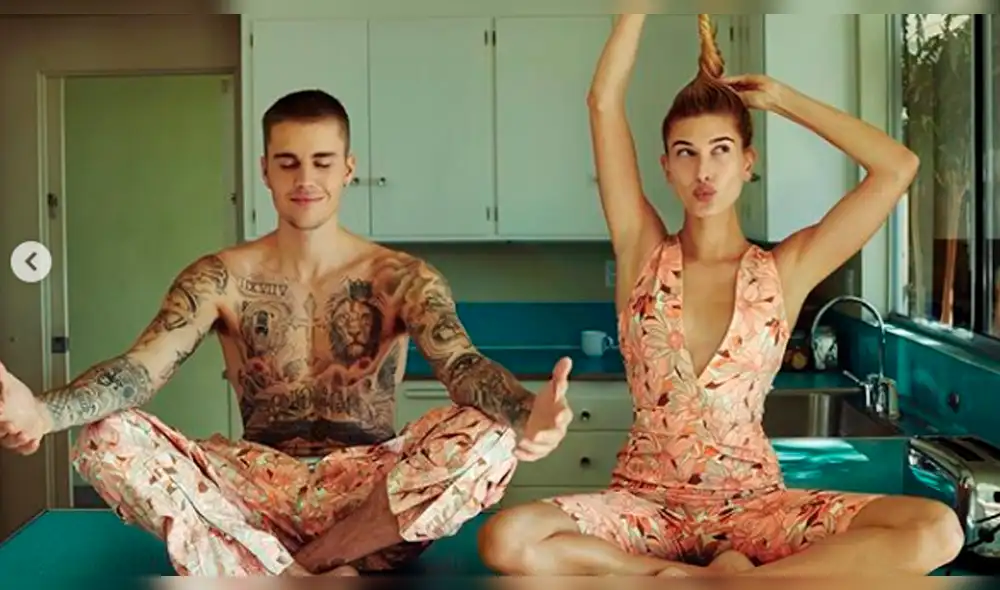 Justin Bieber reta censura de Instagram con sexy foto de Hailey Baldwin en la cama