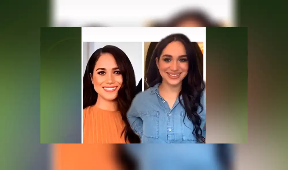 Desliza las imágenes para ver el gran parecido físico que esta joven tiene con Megan Markle, la esposa del Príncipe Harry. Foto: Christine Primrose /TikTok Desliza las imágenes para ver el gran parecido físico que esta joven tiene con Megan Markle, la esposa del Príncipe Harry. Foto: Christine Primrose /TikTok