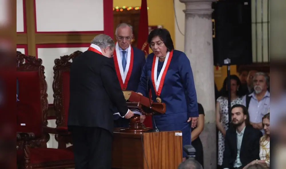 Marianella Ledesma, primera presidenta del Tribunal Constitucional. Foto: Aldair Mejía / La República. Marianella Ledesma, primera presidenta del Tribunal Constitucional. Foto: Aldair Mejía / La República.