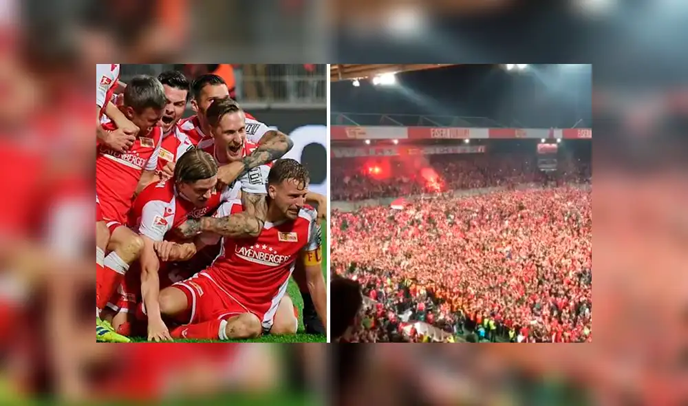 Hinchas invaden campo de juego para festejar ascenso de su equipo por primera vez en Bundesliga