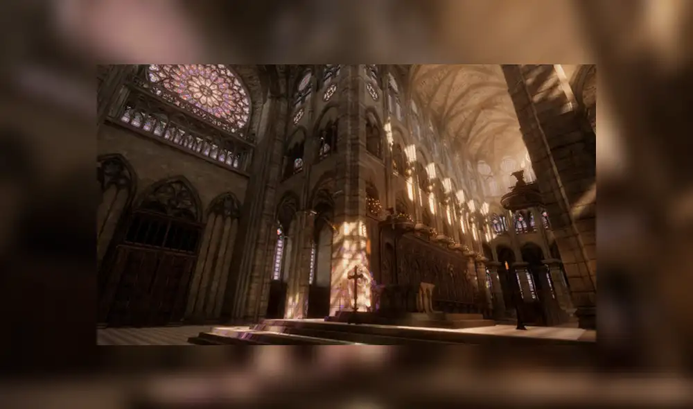 En Notre-Dame de París: Journey Back in Time, los usuarios tendrán acceso a toda la catedral. Foto: Steam.