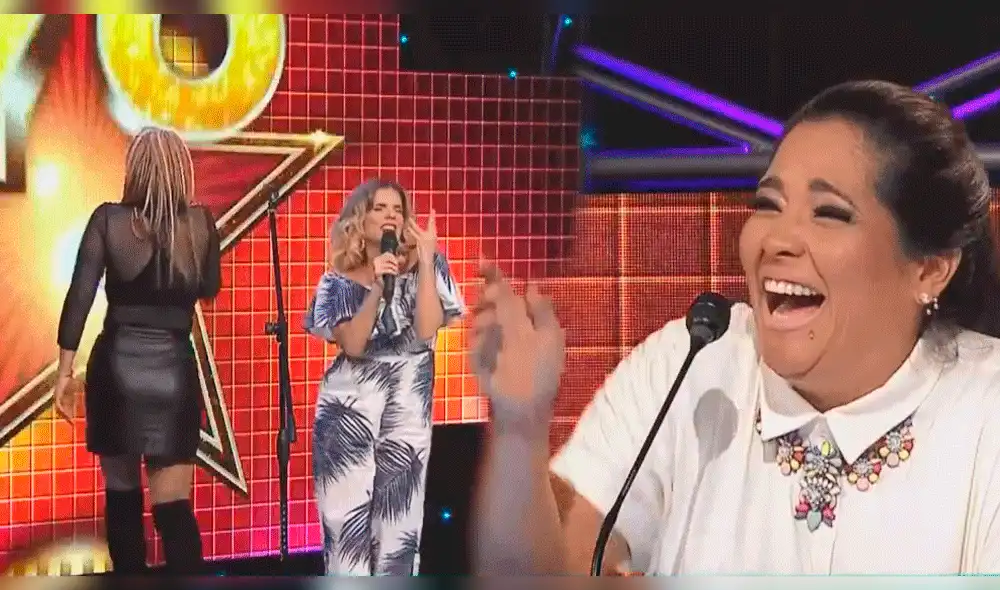  Yo Soy: Katia Palma le jugó broma pesada a Johanna San Miguel [VIDEO]