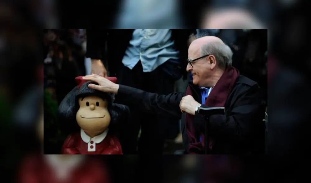 Quino nació en 1932, 32 años después nació su célebre personaje Mafalda. (Filo News)