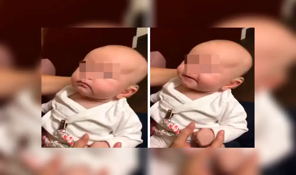 Facebook viral: bebé sordo pudo escuchar por primera vez la voz de su mamá [VIDEO] 