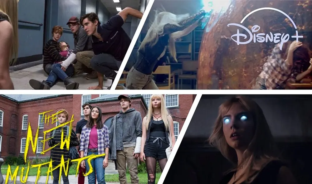 Los nuevos mutantes llegará a Disney Plus el próximo 15 de setiembre. Foto: composición/Disney Plus