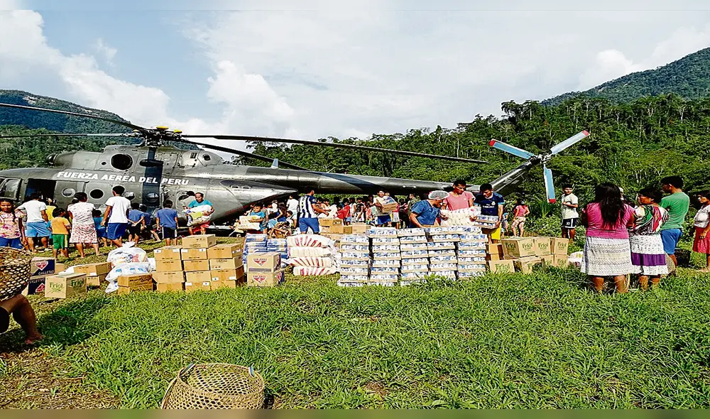 Ayuda. En avión trasladaron alimentos de Qali Warma. Ayuda. En avión trasladaron alimentos de Qali Warma.
