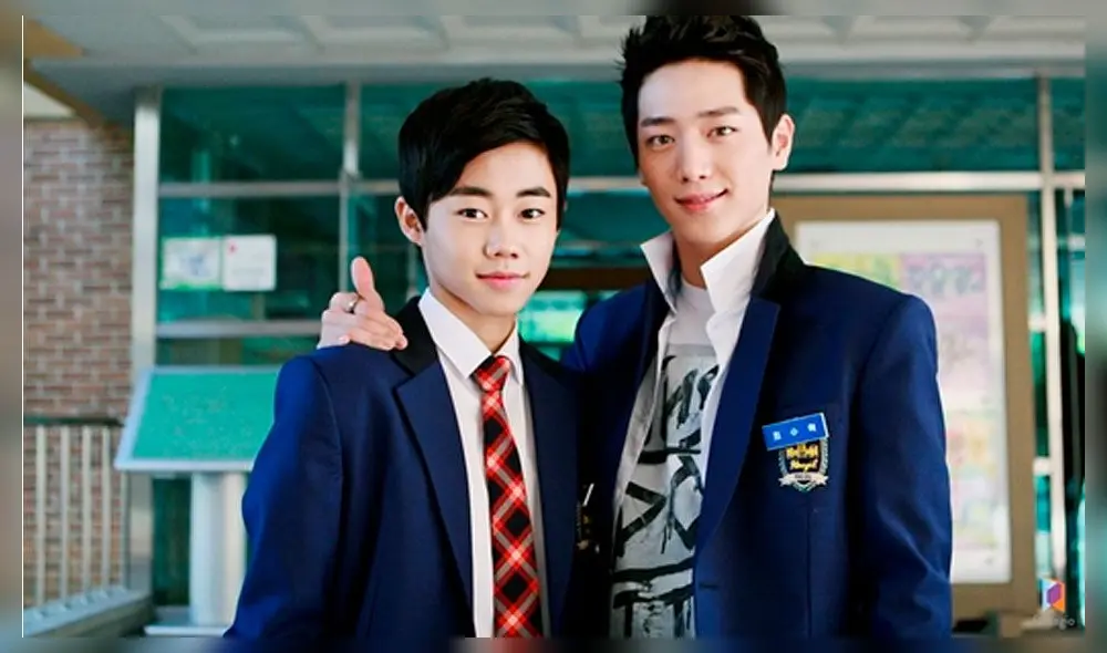 Park Ji Bin y Seo Kang Joon en el set del dorama The Suspicious Housekeeper (SBS / 2013). Crédito: Instagram