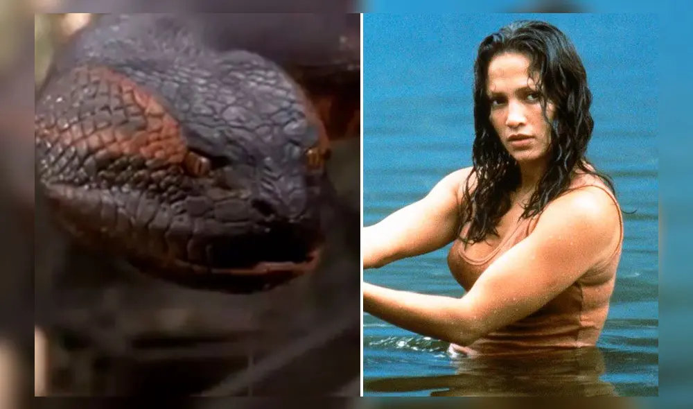Anaconda con Jennifer Lopez. Créditos: Composición Anaconda con Jennifer Lopez. Créditos: Composición