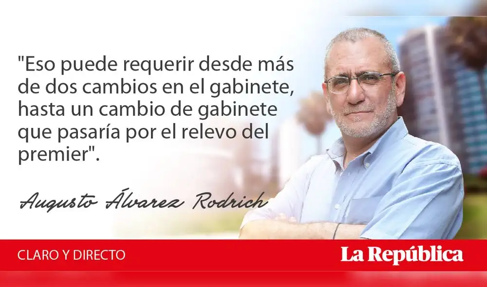 ¿Cambios en el gabinete o de gabinete?