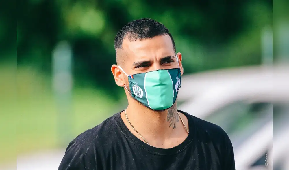 Poco después de que Miguel Trauco y sus compañeros volvieran a entrenar, su club confirmó cinco casos positivos de COVID-19. Foto: Saint-Étienne. Poco después de que Miguel Trauco y sus compañeros volvieran a entrenar, su club confirmó cinco casos positivos de COVID-19. Foto: Saint-Étienne.