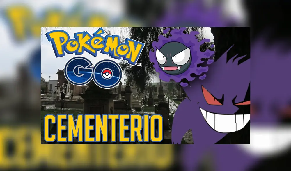 2. Pokémon fantasma en los cementerios. Foto: Captura.