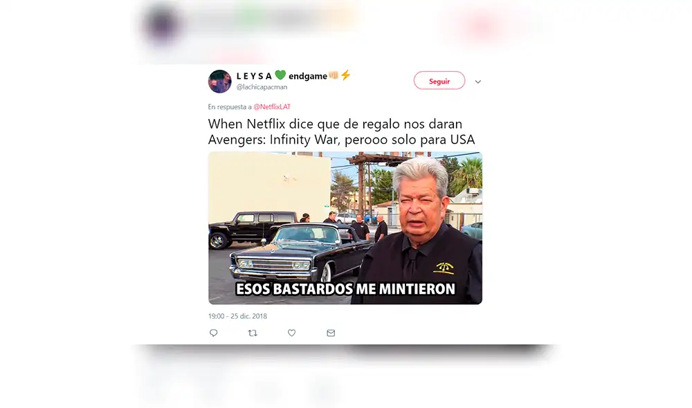 Netflix anunció a Infinity War para su servicio, pero amarga verdad fue revelada