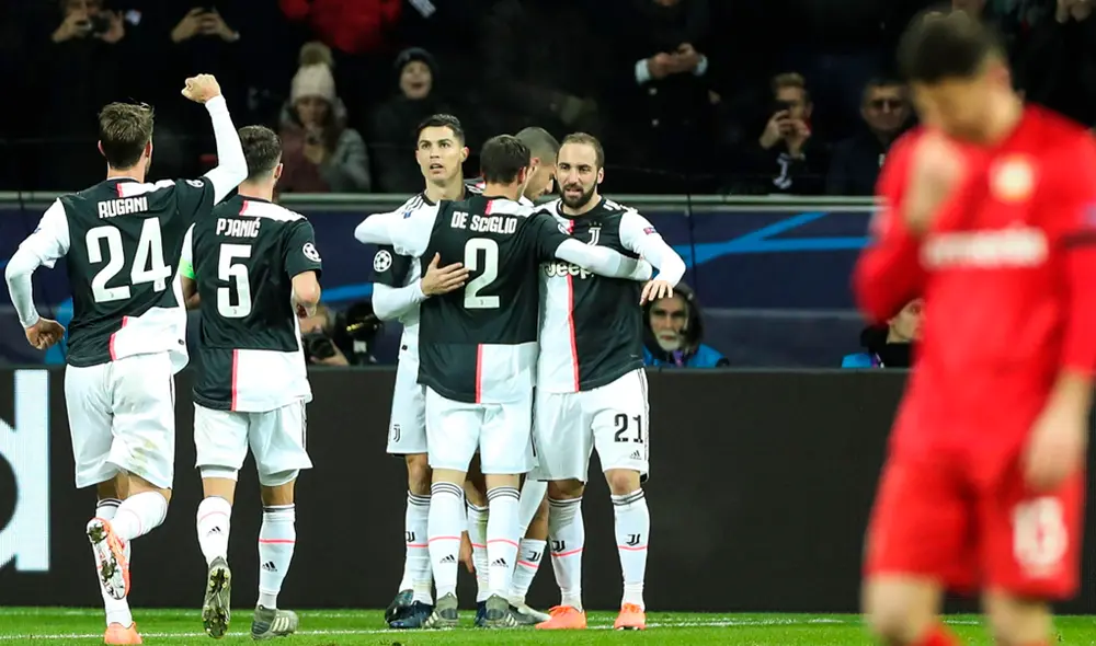 Gol de Cristiano Ronaldo en el Juventus vs Leverkusen por la Champions League. Foto: EFE Gol de Cristiano Ronaldo en el Juventus vs Leverkusen por la Champions League. Foto: EFE