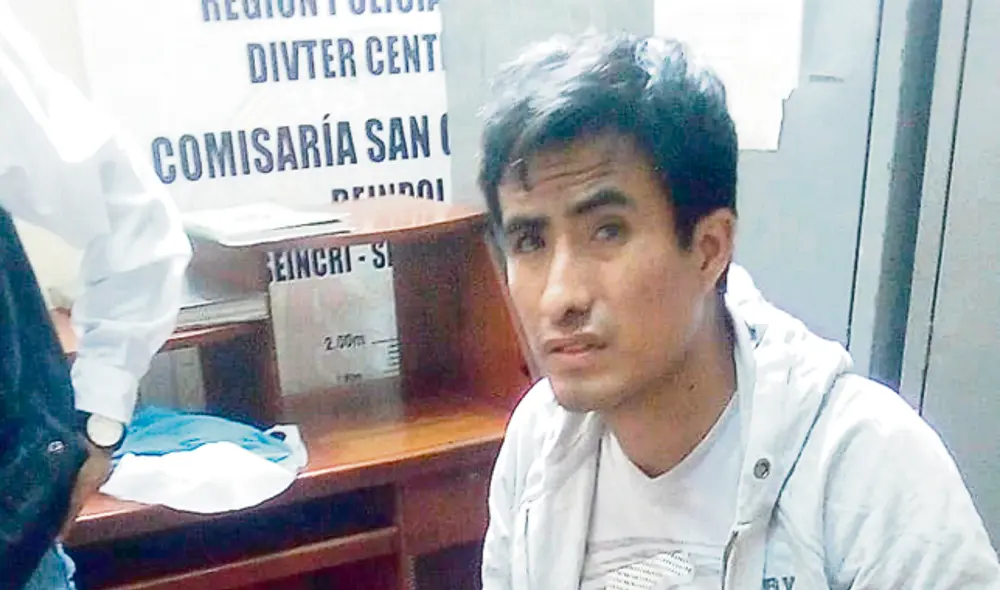 Feminicida. Juan Huaripata apuñaló a su pareja y a los cuatro hijos de esta. Luego prendió fuego a la casa.