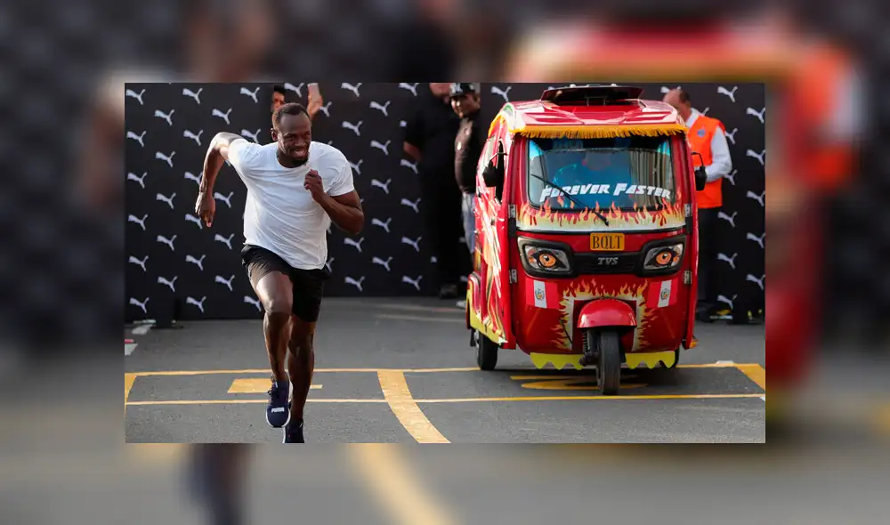 Usain Bolt venció a una mototaxi: Así reportó la prensa internacional [FOTOS]
