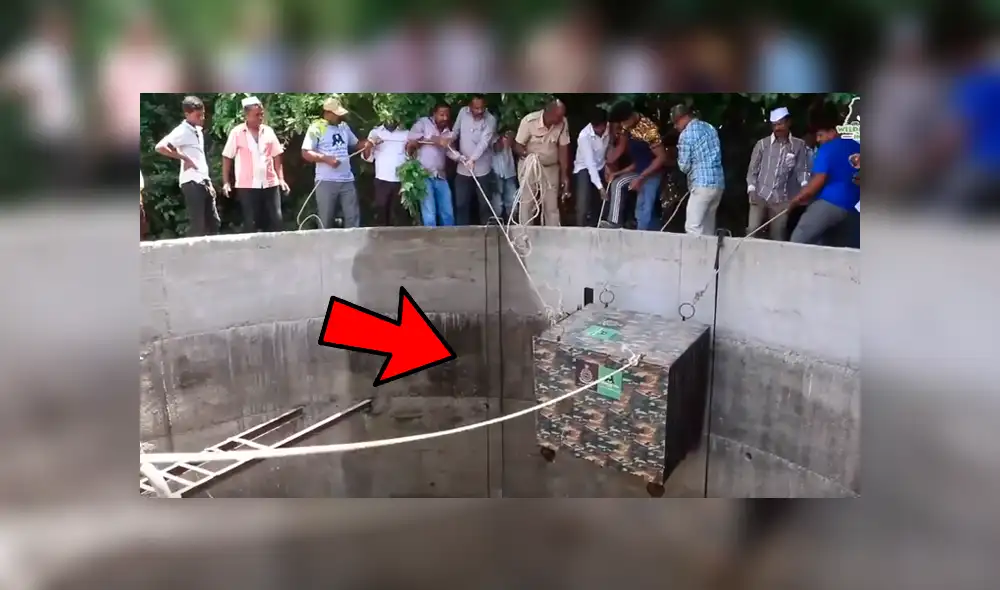 YouTube viral: peligrosa criatura aparece en misterioso pozo y pobladores quedan en shock [VIDEO]