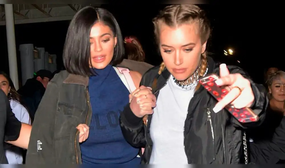 Kylie Jenner comparte imágenes besándose con su nueva mejor amiga 
