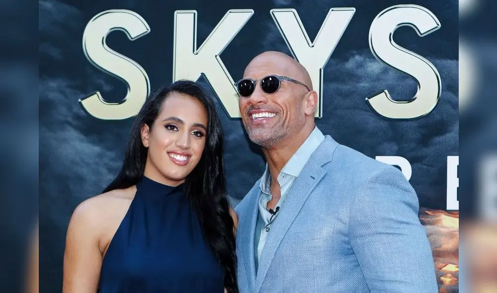 Dwayne ‘The Rock’ Johnson sobre su hija: “Es un honor que quiera seguir mis pasos”